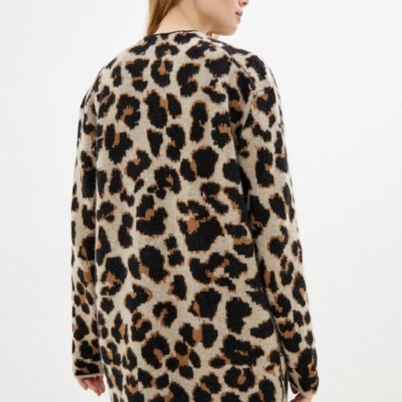 Zadig & Voltaire Marilou C Leo XS/S Cashmere Cardigan - Picture 2 of 8